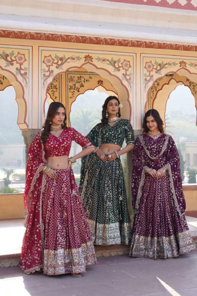 LW 7093 DESIGNER PURE VISCOSE LEHENGA CHOLI WHOLESALER IN INDIA